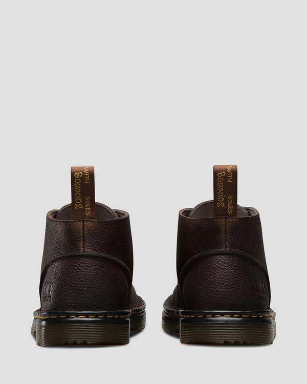 Dr Martens Pánské Chukka Boty Sussex Tmavě Hnědé, CZ-437861